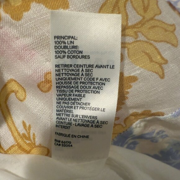 Zimmermann Off the Shoulder A-Line Mini Dress in Linen - Picture 12 of 13